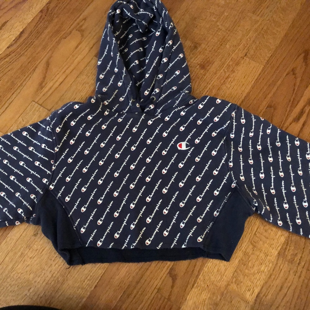 Champion Cropped Hoodie